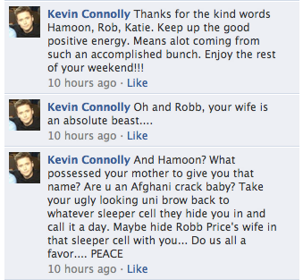 Illustration for article titled Kevin Connolly's Online Meltdown Reveals He's No Ladies Man